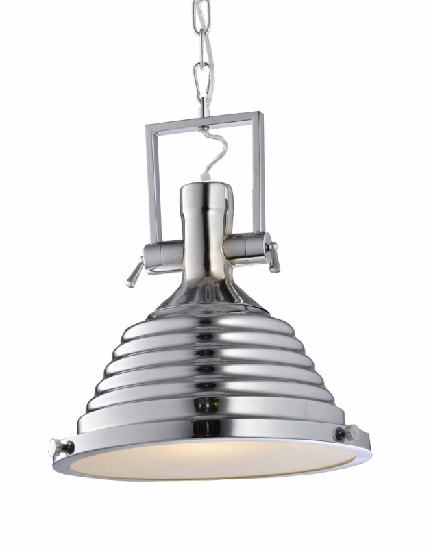 LOGAN loft style chrom lampa zwis E27-1*40W