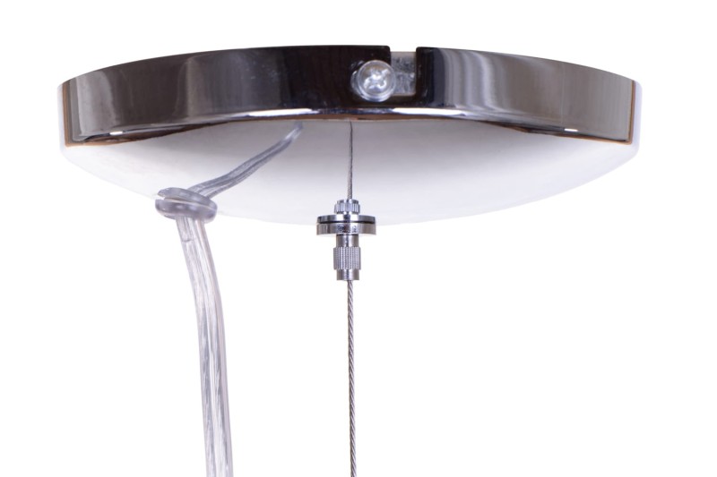 LIRA biały akryl, lampa zwis E27-1*40W