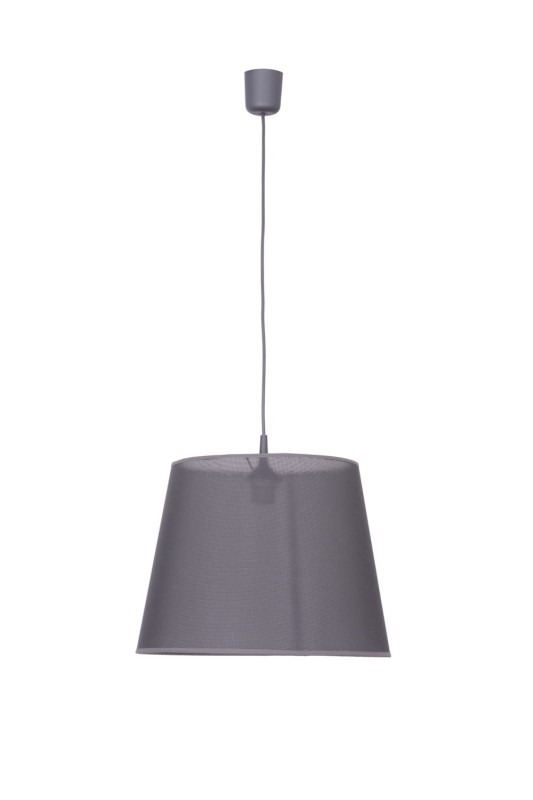 LAZZARO-400 grey abażur ażurowy zwis