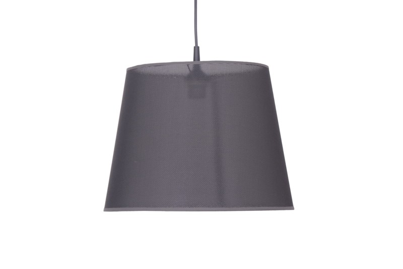 LAZZARO-400 grey abażur ażurowy zwis