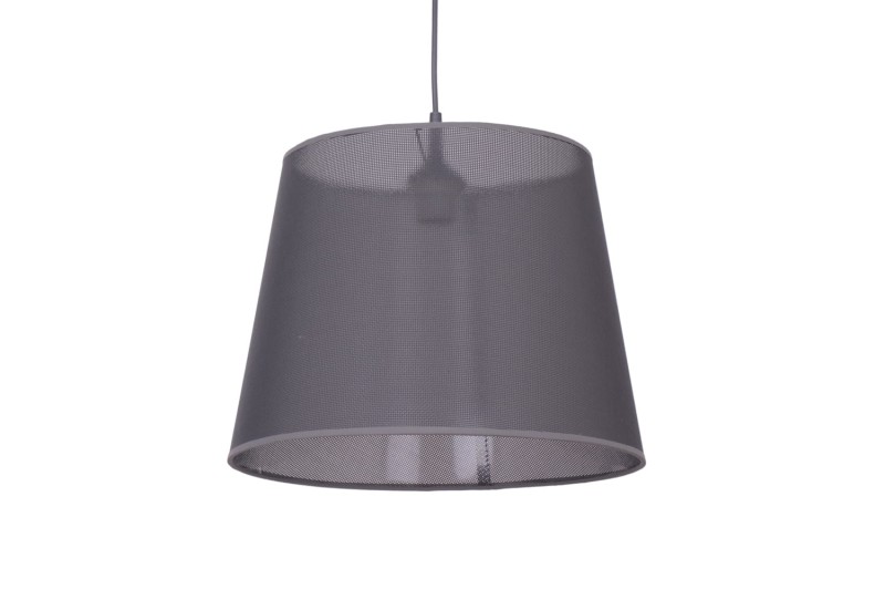 LAZZARO-400 grey abażur ażurowy zwis