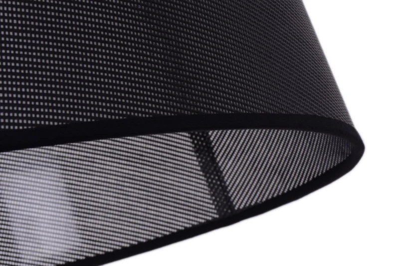 LAZZARO-400 black abażur ażurowy zwis