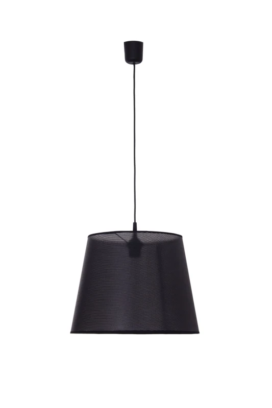 LAZZARO-400 black abażur ażurowy zwis