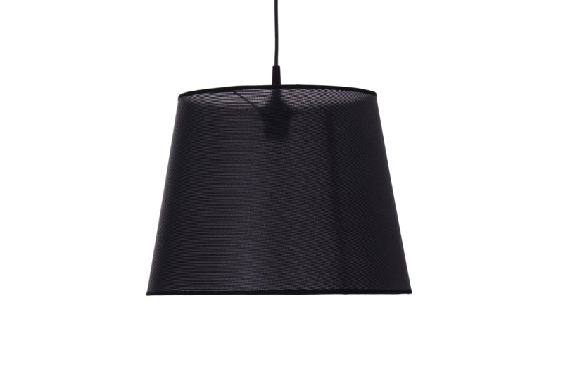 LAZZARO-400 black abażur ażurowy zwis