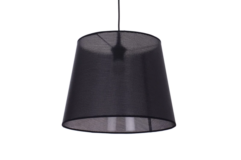 LAZZARO-400 black abażur ażurowy zwis