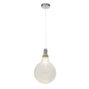 LAURA E14 lampa sufitowa wisząca "żarówka" klosz szklany styl vintage loft industrial Ø21cm ↕165cm 1xE14 hurt