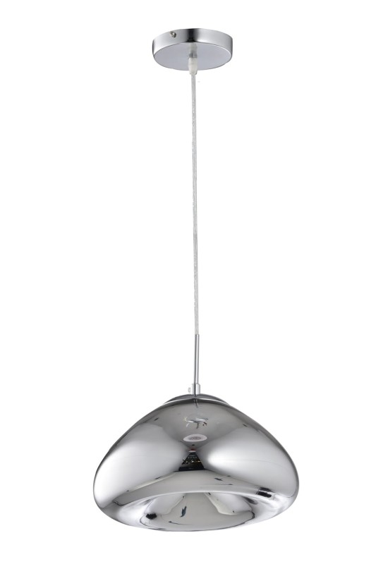 IRIS chrom lampa zwis E27-1*40W