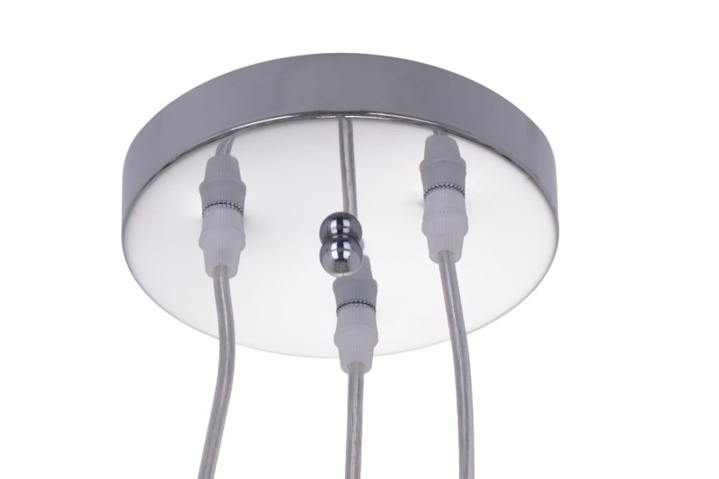 INES chrom lampa zwis potrójny