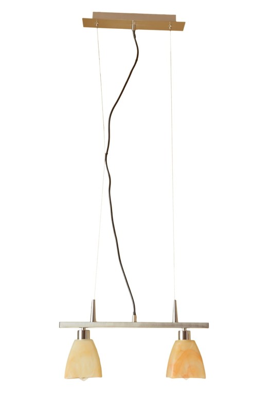 IAN-2 satynowy nikiel lampa