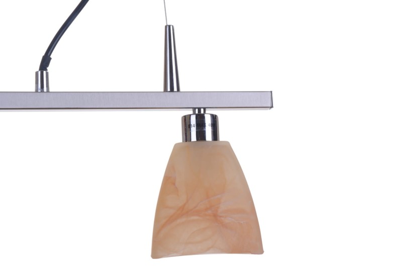 IAN-2 satynowy nikiel lampa
