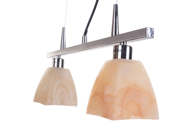IAN-2 satynowy nikiel lampa