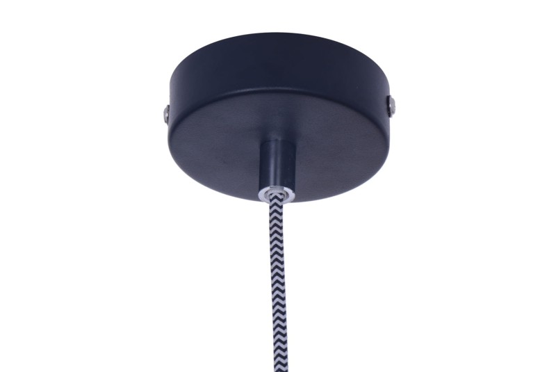 GUSTO loft style czarny lampa wisząca zwis E27