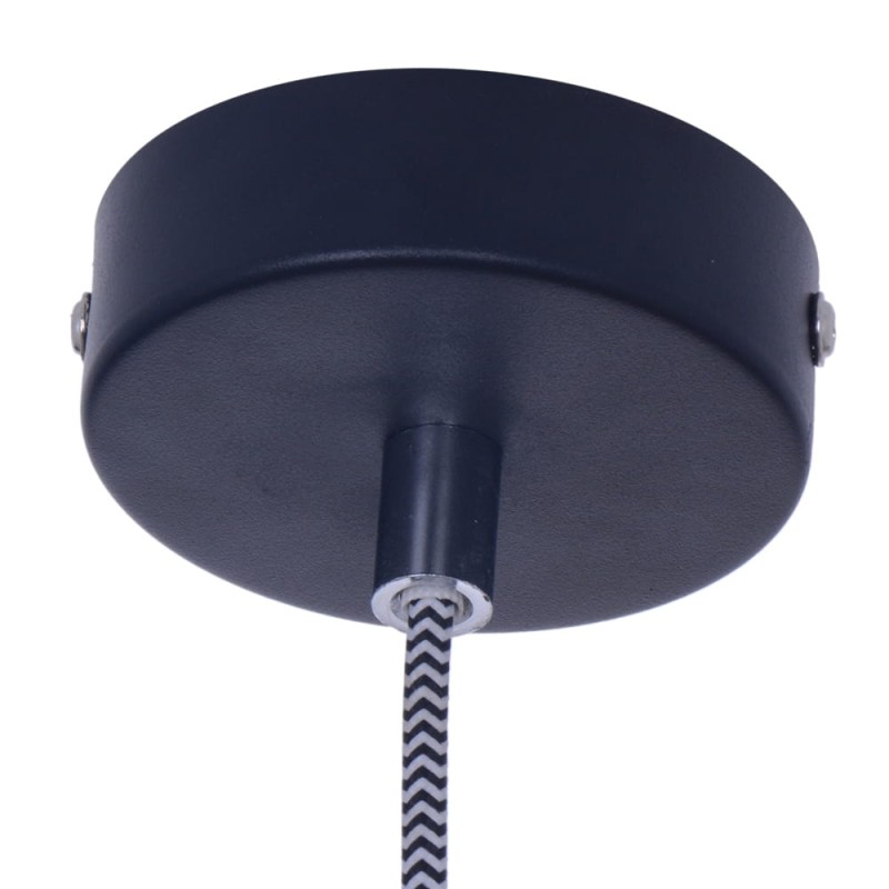 GUSTO loft style czarny lampa wisząca zwis E27