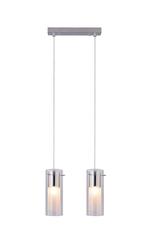 GIANNA-2 chrom  lampa zwis podwójny