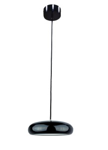FLAVIO-D LED 10W 3000K czarna lampa wisząca