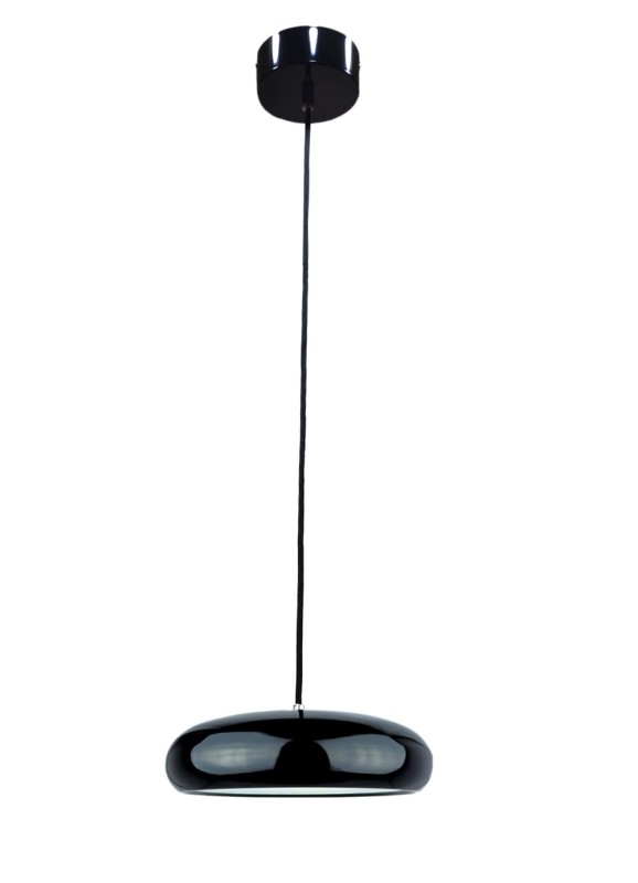 FLAVIO-D LED 10W 3000K A+ czarna lampa wisząca