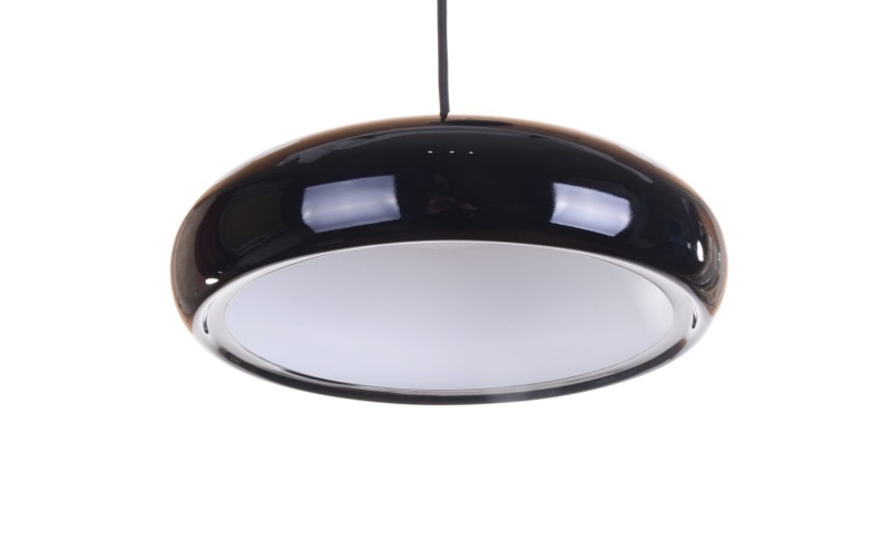 FLAVIO-D LED 10W 3000K A+ czarna lampa wisząca
