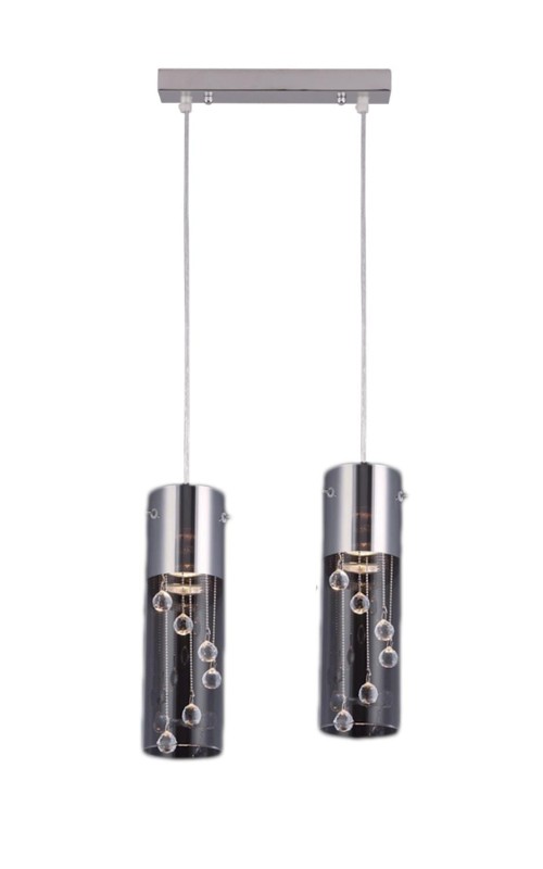 ELITA-2 chrom lampa zwis podwójny