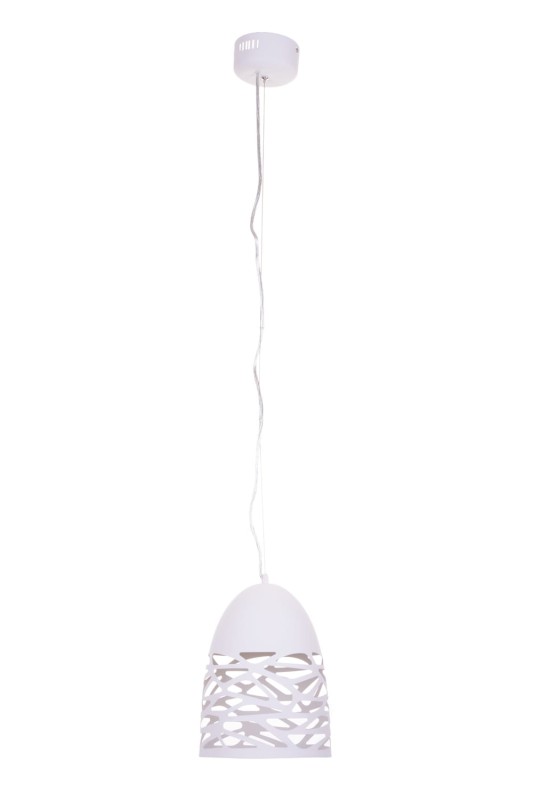 DEMI-200 biały mat lampa zwis E27-1*40W