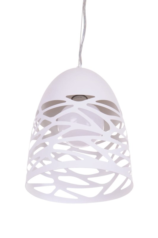 DEMI-200 biały mat lampa zwis E27-1*40W