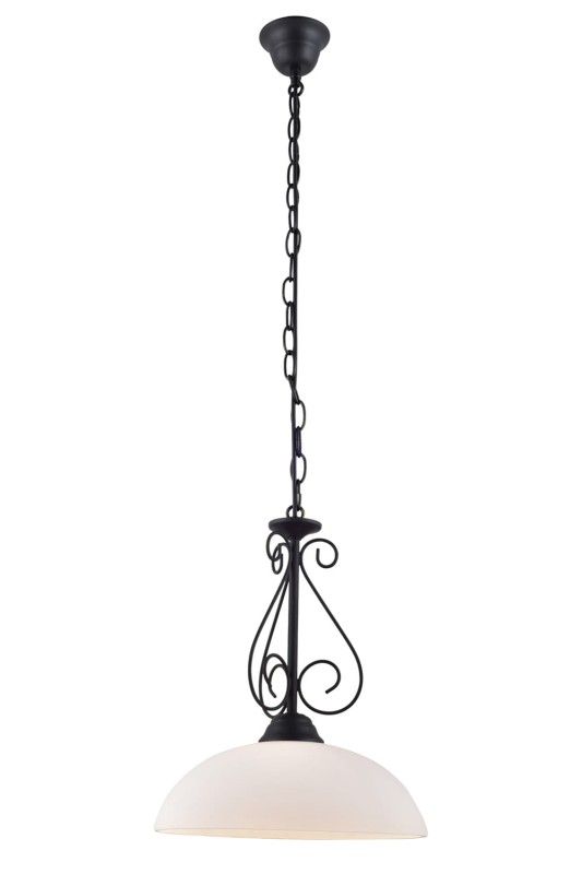 DEMETER-1 czarny mat lampa zwis 1*E27