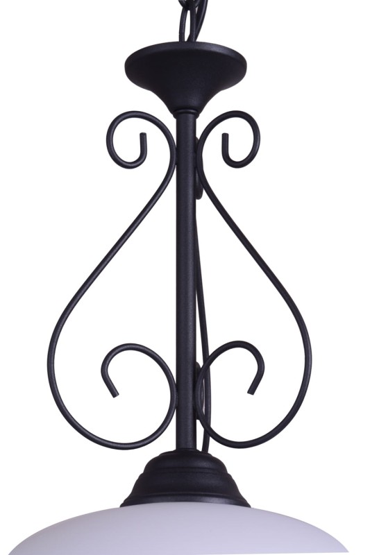 DEMETER-1 czarny mat lampa zwis 1*E27