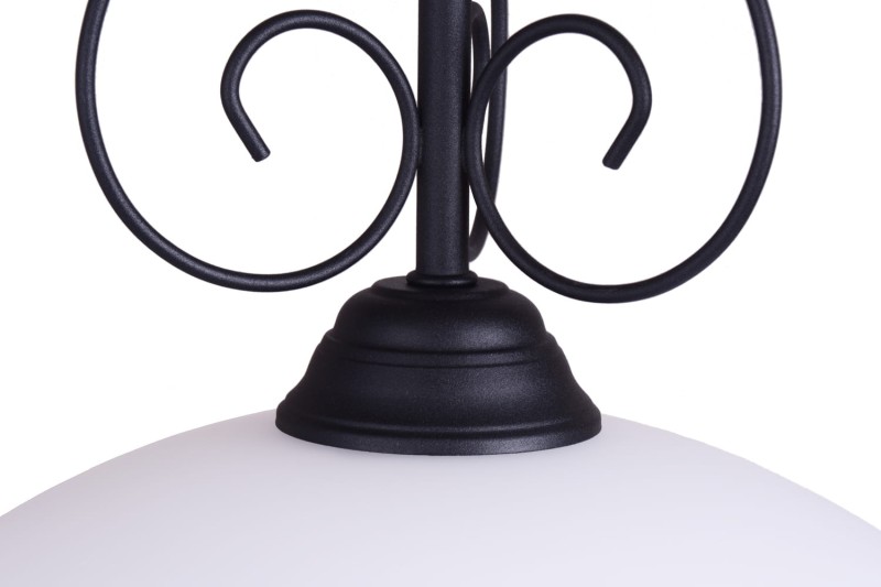 DEMETER-1 czarny mat lampa zwis 1*E27