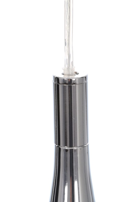 CORRADO D lampa zwis pojedyńczy klosz metal chrom