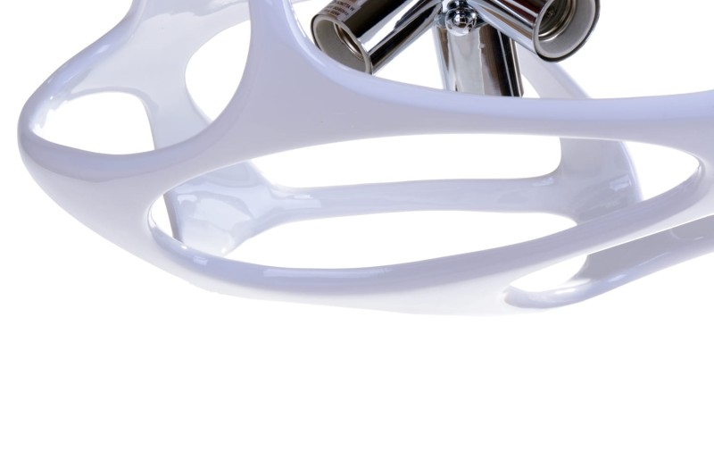 BONITTA-W chrom+biały lampa zwis*3 żarówki fi430mm