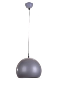 AXEL szara lampa wisząca kula klasyka stylu  Ø 28cm kuchnia nad wyspę barek lub stół 1xE27 
