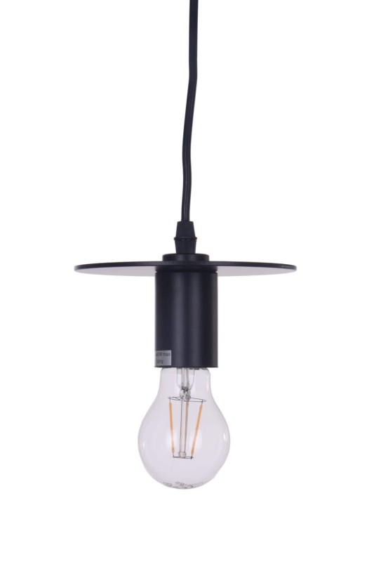 AURIGA modern loft czarna,  lampa zwis 1xE27