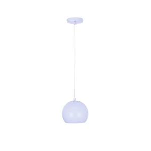 ARTEMIDA-1 biała lampa wisząca kula klasyka stylu kuchnia nad wyspę zwis 1xE27