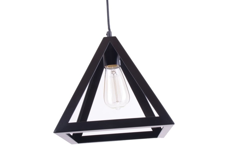 AMADO loft czarny lampa zwis pojedynczy E27 hurt