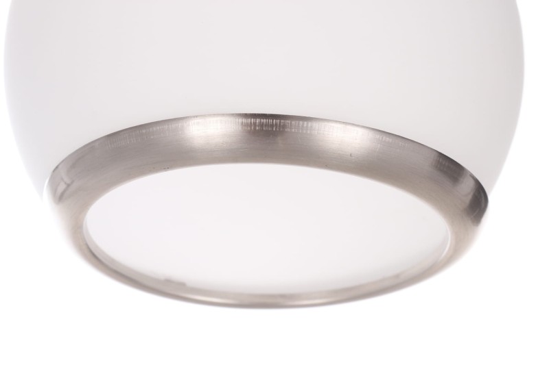 ZOE-4 satynowy nikiel lampa  sufit żyrandol