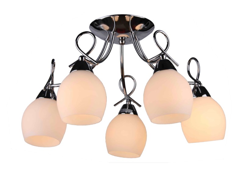 VIVIAN-5 chrom lampa żyrandol