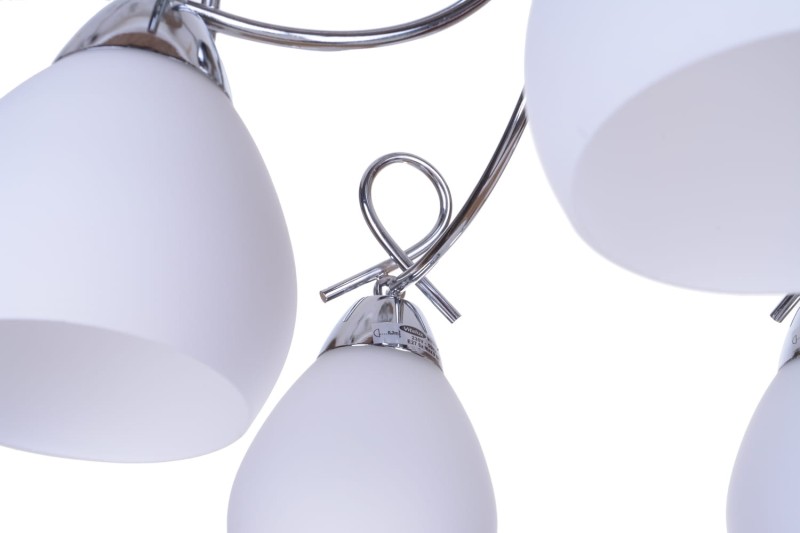 VIVIAN-5 chrom lampa żyrandol