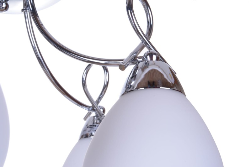 VIVIAN-5 chrom lampa żyrandol