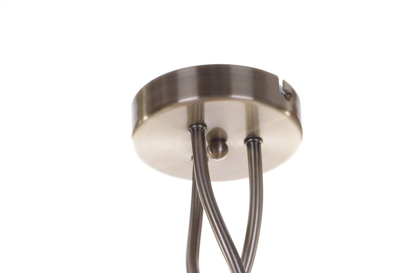 ROCCA-3 antyczny mosiądz lampa sufitowa