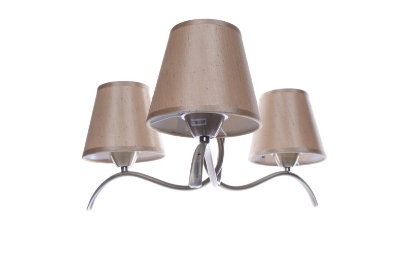 ROCCA-3 antyczny mosiądz lampa sufitowa