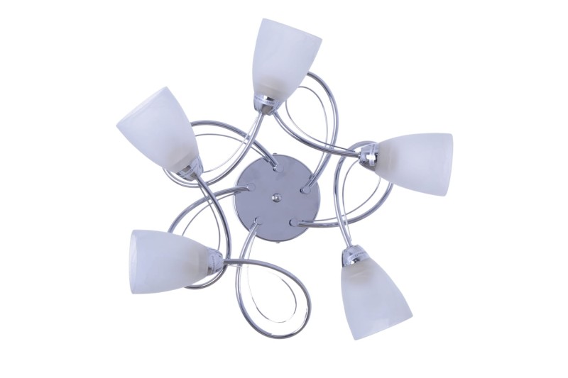 MELANIA-5 chrom lampa sufit żyrandol