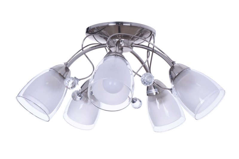 MACARENA-5 satin nickel lampa