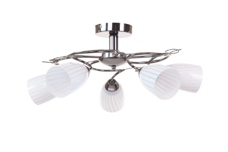 LEA-5B pearl black lampa żyrandol