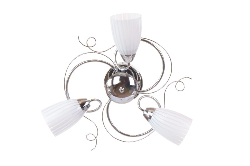 LEA-3C chrom lampa sufitowa żyrandol