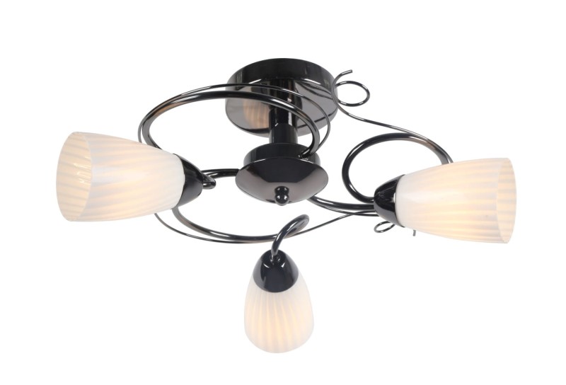 LEA-3B pearl black lampa żyrandol
