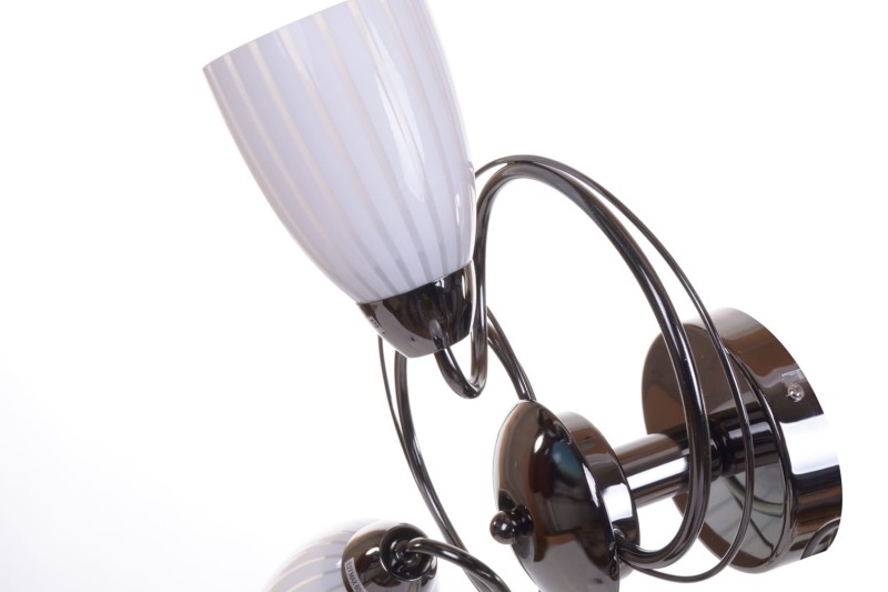 LEA-3B pearl black lampa żyrandol