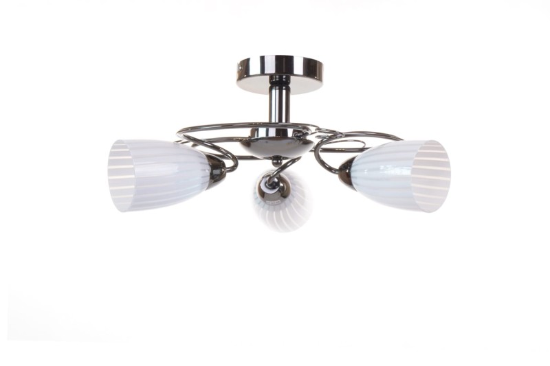 LEA-3B pearl black lampa żyrandol