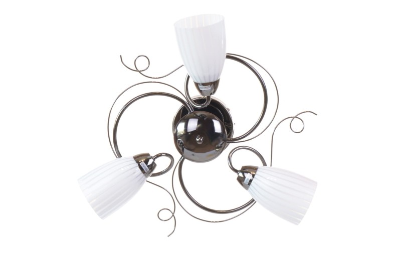 LEA-3B pearl black lampa żyrandol