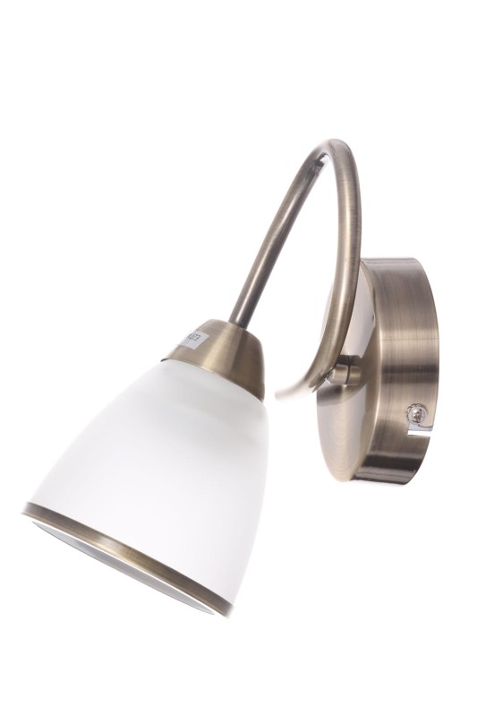 KALISTA-1/W antyczny mosiądz lampa ścienna