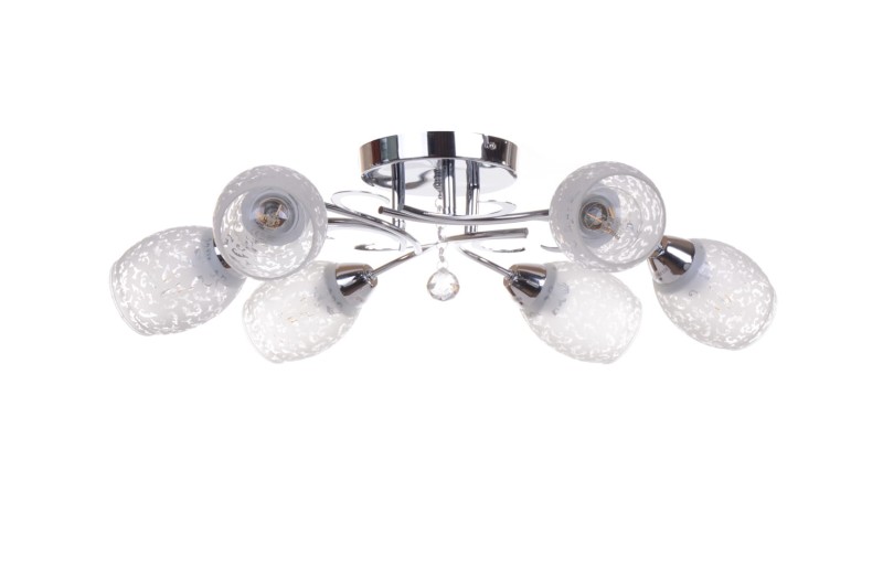 IDALIA-6 chrom lampa sufit żyrandol