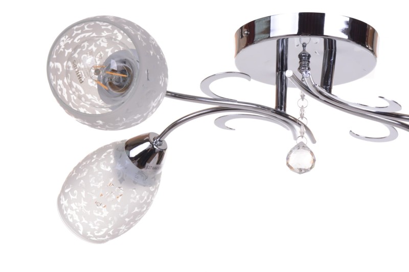 IDALIA-4 chrom lampa sufit żyrandol
